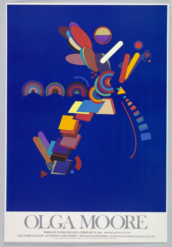 Olga Moore Works on Paper (Poster)