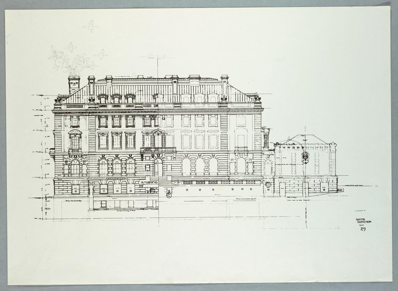 Carnegie Mansion Embellishment