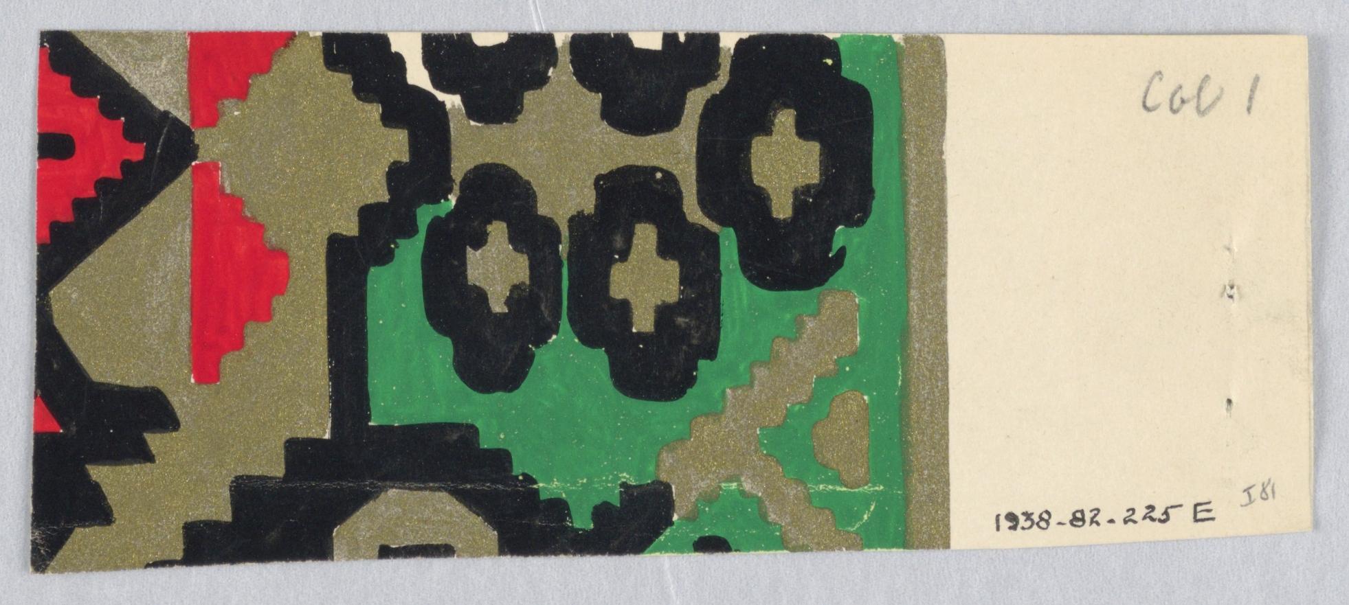 Textile design (Drawing)