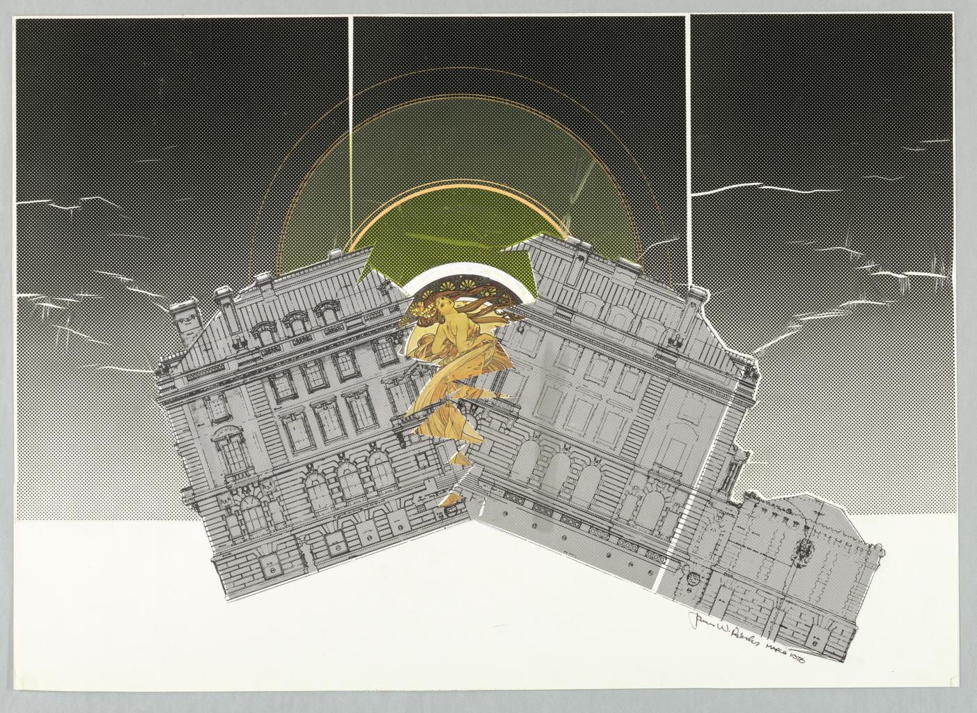Carnegie Mansion Embellishment (Drawing)