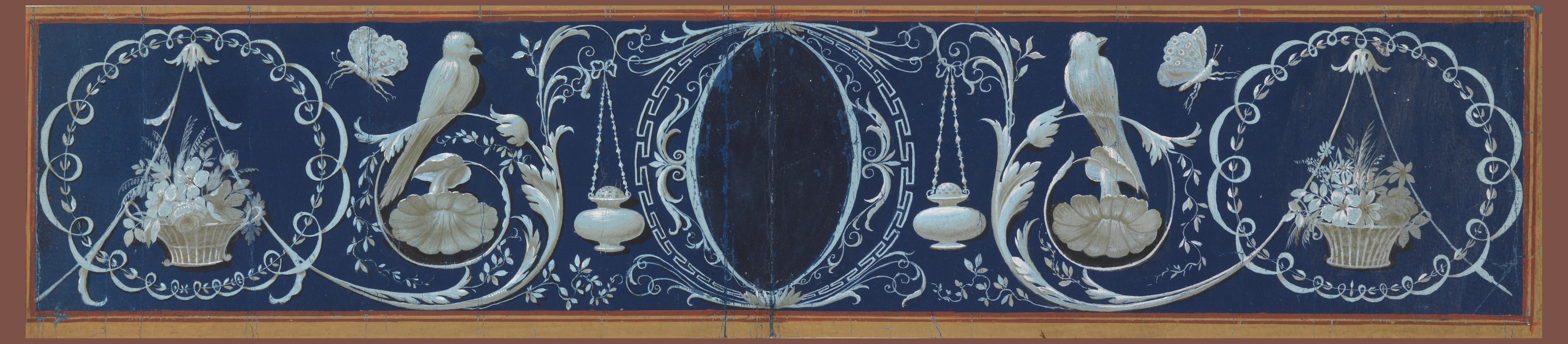 Design for Wallpaper Border (Drawing)